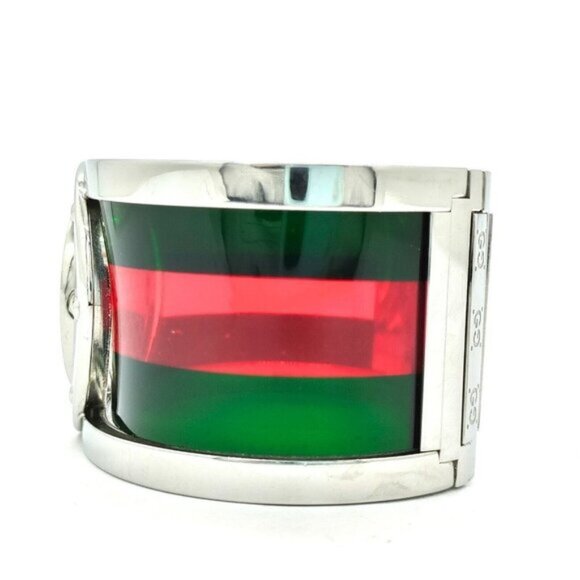 Gucci 112 23mm Unisex Black/Reds Watch - Picture 5 of 14